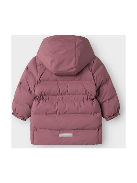 Kinderjacken & Winterjacken Lässig Lang mit Kapuze Lila
