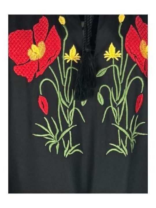 Rochii De Vară Pentru Femei Maxi Rochie Neagră Roșie