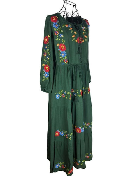 Summer Maxi Dress Green
