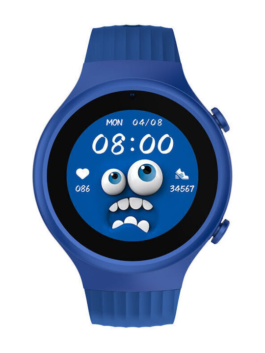 Kiddoboo Kids Smartwatch WatchMe 4G K5 with GPS & Camera Blue/Black