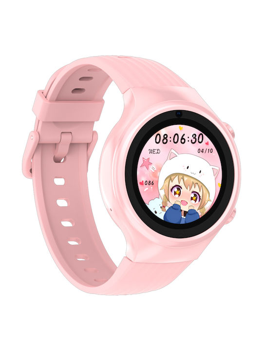 Kiddoboo Kids Smartwatch WatchMe 4G K5 With GPS & Camera Pink Mint