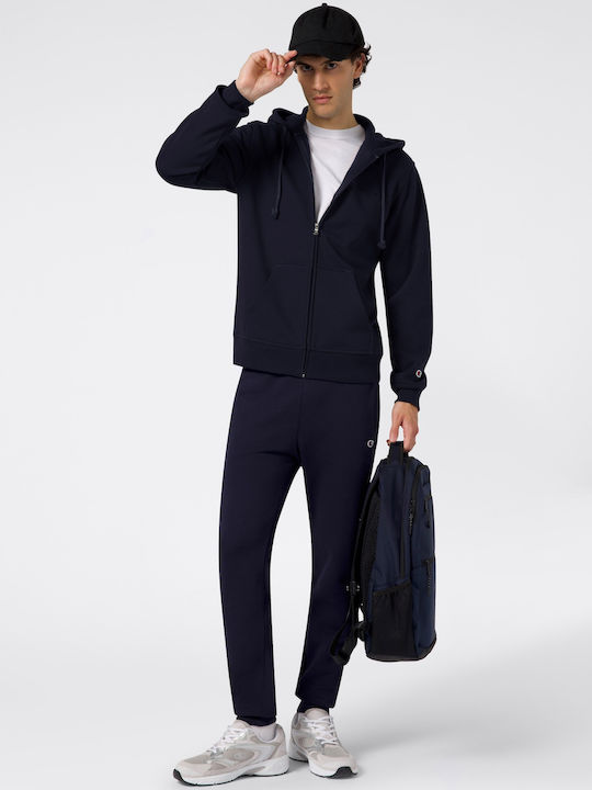 Sweatshirt with Hood Navy