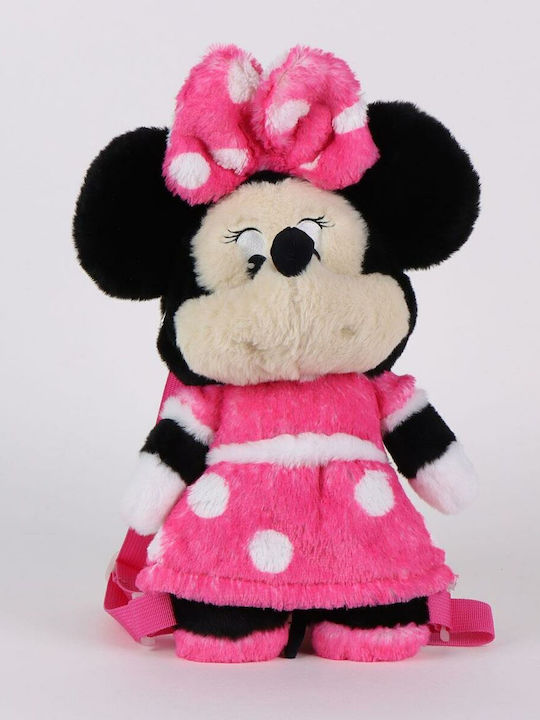 Minnie Mouse Παιδική Τσάντα Πλάτης Φούξια 30x3x11εκ.