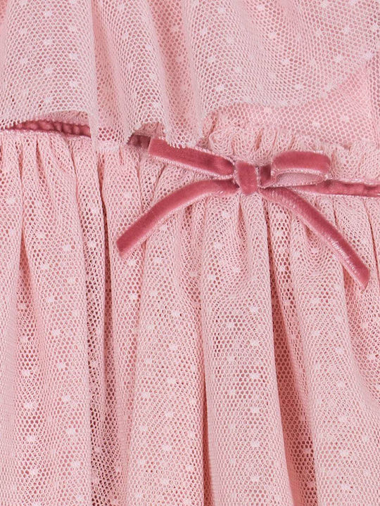 Παιδικό Φόρεμα Τούλινο Pale Pink