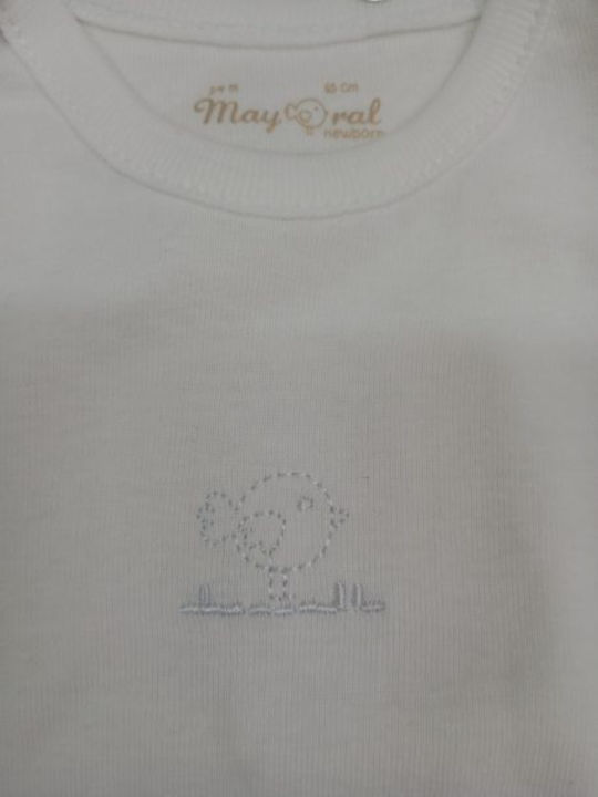 Mayoral White Onesie