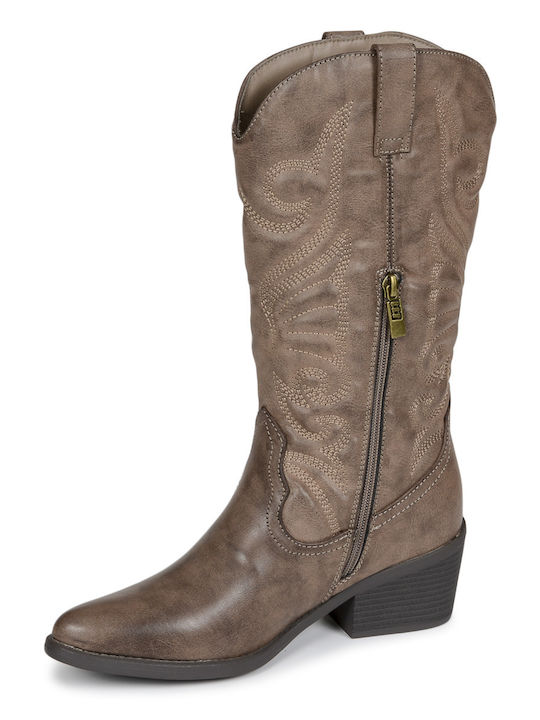 Damenstiefel Braun