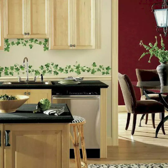 Dekorativer Aufkleber Wand Painterly Ivy 14Stück RoomMates Decor
