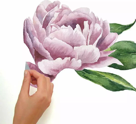 Dekorativer Aufkleber Wand Large Peony 1Stück RoomMates Decor