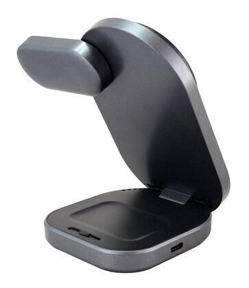 Powertech Wireless Charger Qi2 15W Blacks (PT-1491)