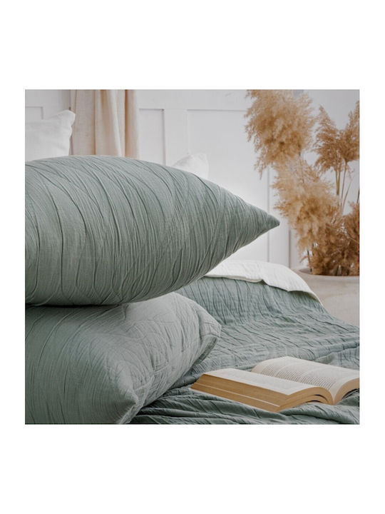 Şaheser Janna Module Cuvertură Extra-dublu Verde 240x260cm 3buc
