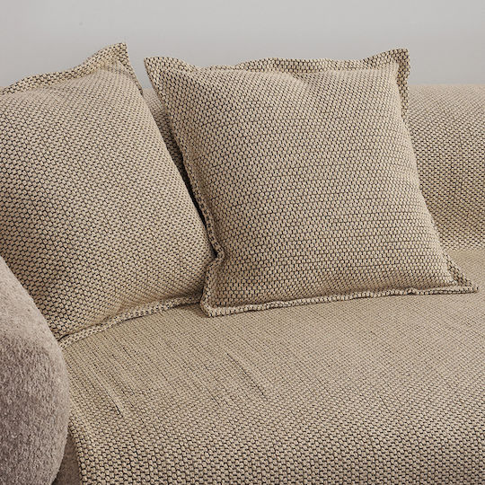 Nef-Nef Homeware Μαξιλάρι Καναπέ Brooklyn 25 Ecru 50x50εκ.
