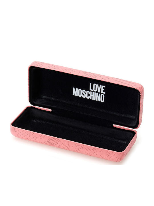Moschino Women's Sunglasses with Black Plastic Frame and Black Gradient Lens MOL095/S 807/9O