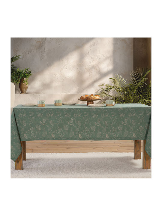 Nef-Nef Homeware Τραπεζομάντηλο Carena Green 140x180εκ.