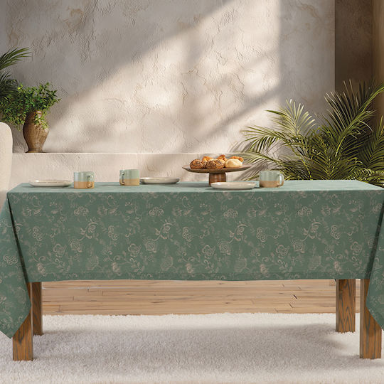 Nef-Nef Homeware Покривка за маса Carena Зелен 140x180бр