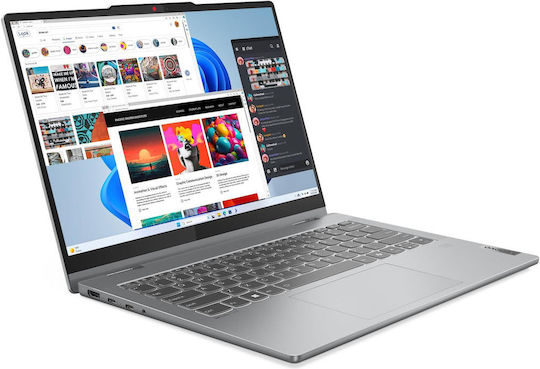 Lenovo IdeaPad 5 2-in-1 14IRU9 14" IPS Touchscreen (Core 5-120U/8GB/512GB SSD/W11 Home) Luna Grey (GR Keyboard)