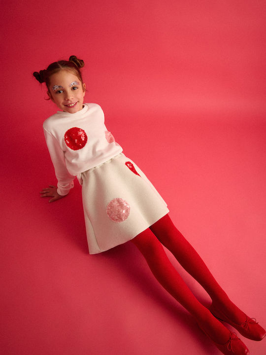 Kids' Skirt Ecru