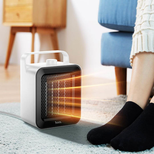 Hoco Heizlüfter Boden Weiß 1500W