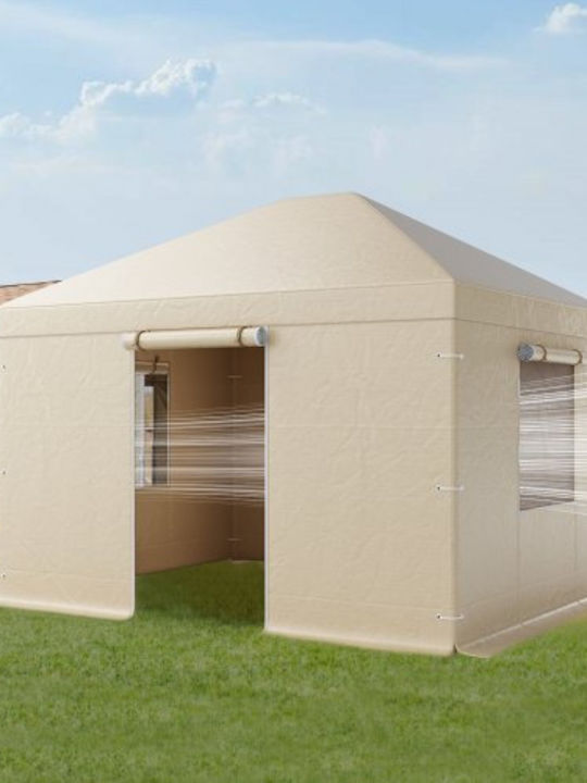 Vevor Κιόσκι Κήπου Μπεζ 3.07x3.67m Vevor Κιόσκι Κήπου Μπεζ 3.07x3.67m