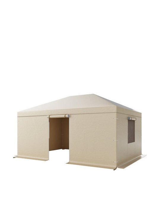 Vevor Κιόσκι Κήπου Μπεζ 3.68x4.9m