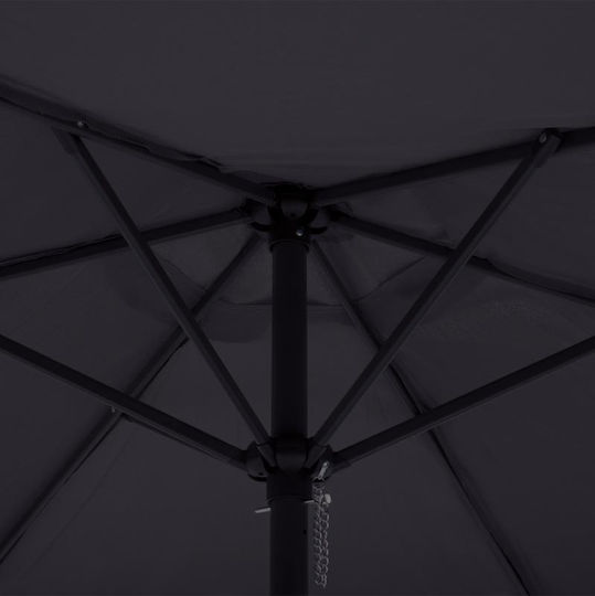 HomeMarkt Replacement Umbrella Fabric Gray 2.5x2.5m