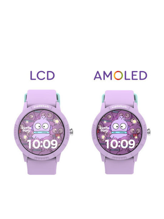 Kiddoboo Παιδικό Smartwatch O’Clock Λιλά