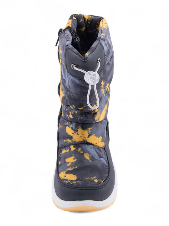 Kids Wellies with Internal Lining Gray