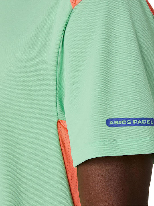 ASICS Court 2041A349-300 Ανδρική Μπλούζα Πράσινη