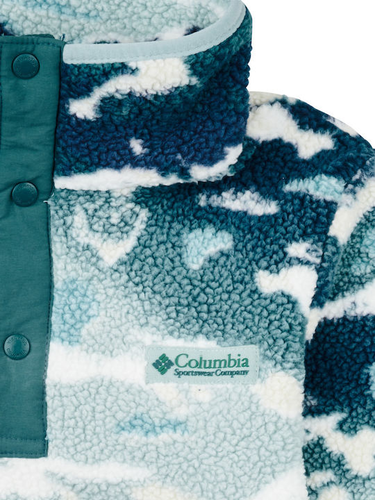 Fleece Kids Sweatshirt Cardigan Blue Helvetia Ii