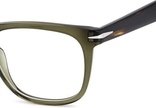 David Beckham Plastic Eyeglass Frame Brown Tortoise DB 1208 1QA