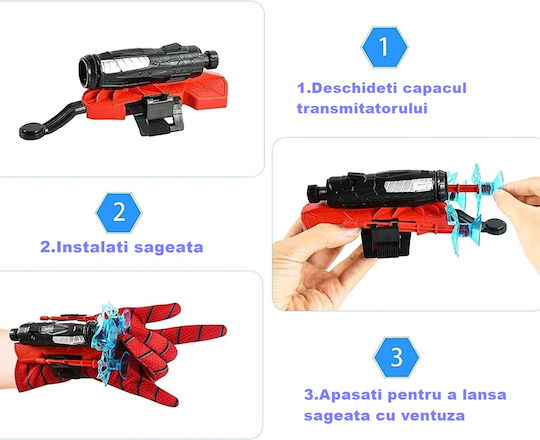 Spider Gloves Saugnapf Seilwerfer Ideallstore Rotes