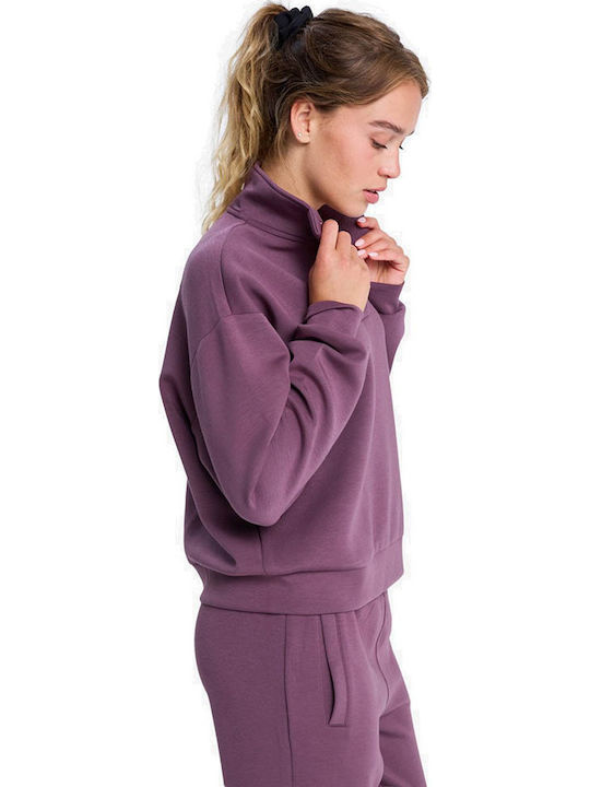 Damen Sweatshirt Lila