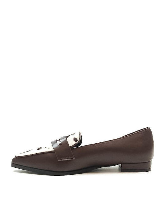 Damen Loafers in Braun Farbe