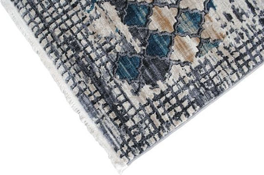 Tzikas Carpets 31638-095 Teppich Rechteckig Synthetisch,Polyester/Cotton/Leather Serenity