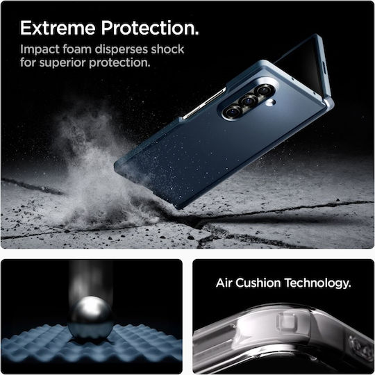 Spigen Tough Back Cover Silicone / Plastic Navy Blue (Galaxy Z Fold7)