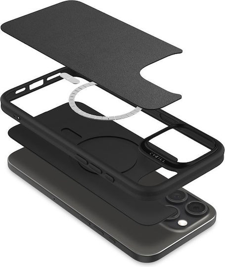 Spigen Cyrill Kajuk Back Cover Silicon Negru (iPhone 16 Pro Max)