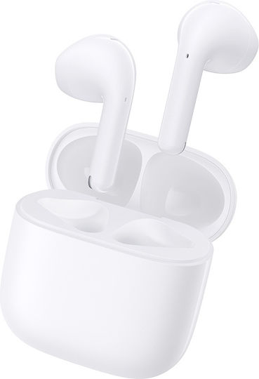 Edifier X2 Plus Earbud Bluetooth Handsfree Ακουστικά με Αντοχή στον Ιδρώτα και Θήκη Φόρτισης Λευκά