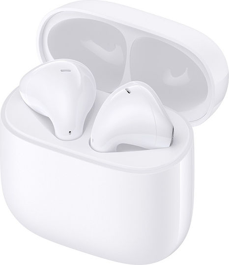 Edifier X2 Plus Earbud Bluetooth Handsfree Ακουστικά με Αντοχή στον Ιδρώτα και Θήκη Φόρτισης Λευκά