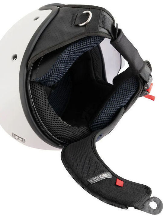 Tucano Urbano El'Fresh Light Grey Mat Κράνος Μηχανής Jet ECE 22.06 920gr με Sunvisor