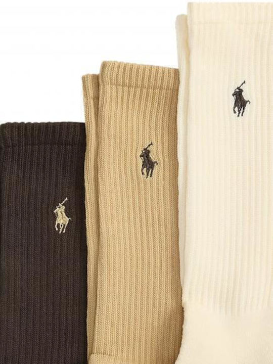 Ralph Lauren Чорапи Кафяв 3Пакет Ralph Lauren Чорапи Кафяв 3Пакет