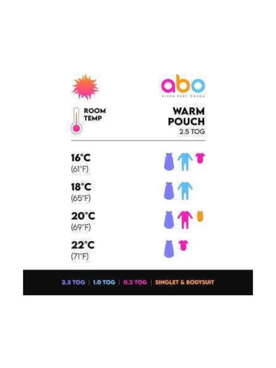 abo Winter Schlafsack Bag Me 2.5 Tog Lemons