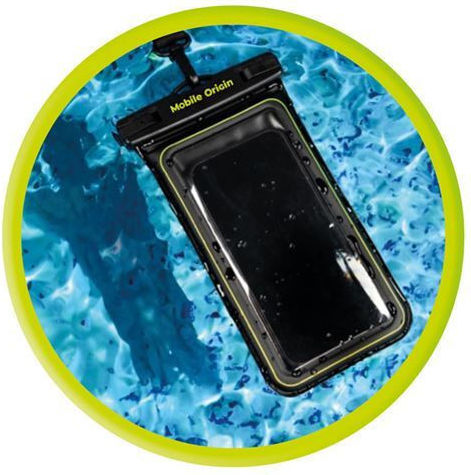 Mobile Origin Αδιάβροχη Θήκη έως 6.5" Μαύρο / Πορτοκαλί DBL-BLK-ORG01