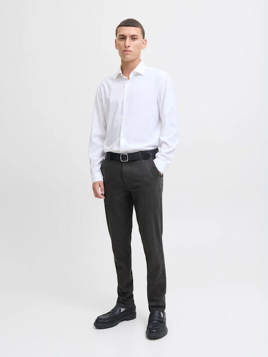 Hose Chino in Schlanker Passform Dark Grey