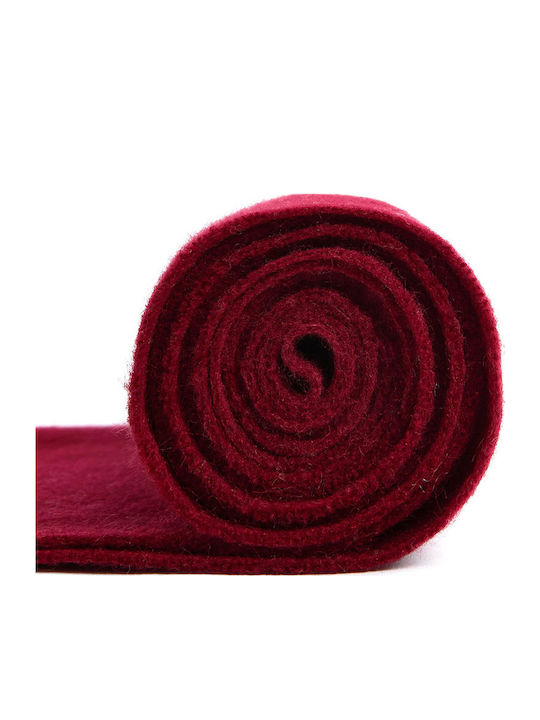 Lambswool Men's Wool Scarf Red