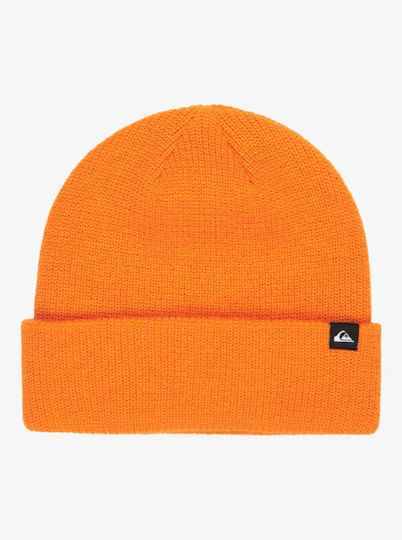 Performer Beanie Unisex Beanie Knitted in Orange color