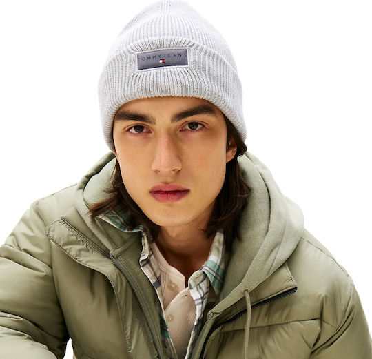 Beanie Männer Beanie Gestrickt in Gray Farbe
