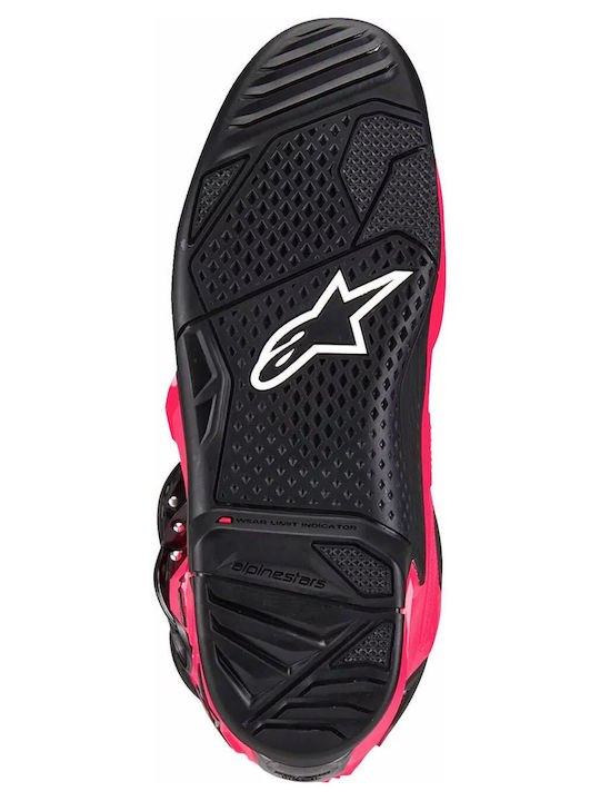 Alpinestars Tech 7 Ανδρικές Μπότες Motocross Ροζ