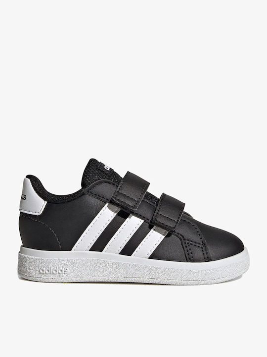 GRAND COURT 2.0 Παιδικά Sneakers με Σκρατς Core Black / Cloud White