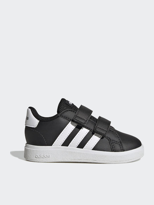 GRAND COURT 2.0 Παιδικά Sneakers με Σκρατς Core Black / Cloud White