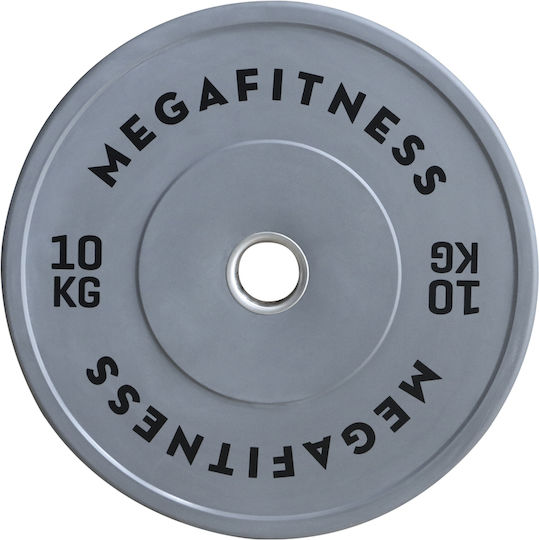 MegaFitness Bumper Set of Plates Olympic Type 1 x 10kg Φ50mm