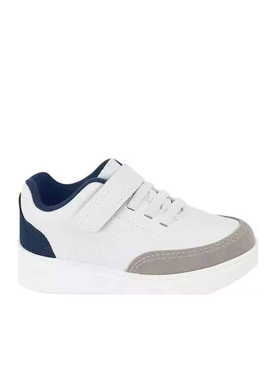 Παιδικά Sneakers με Σκρατς Λευκά